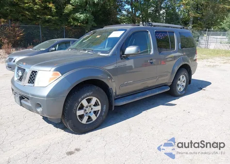 2005 Nissan Pathfinder Se Off-Road z USA, uszkodzony, nr VIN 5N1AR18W85C741703